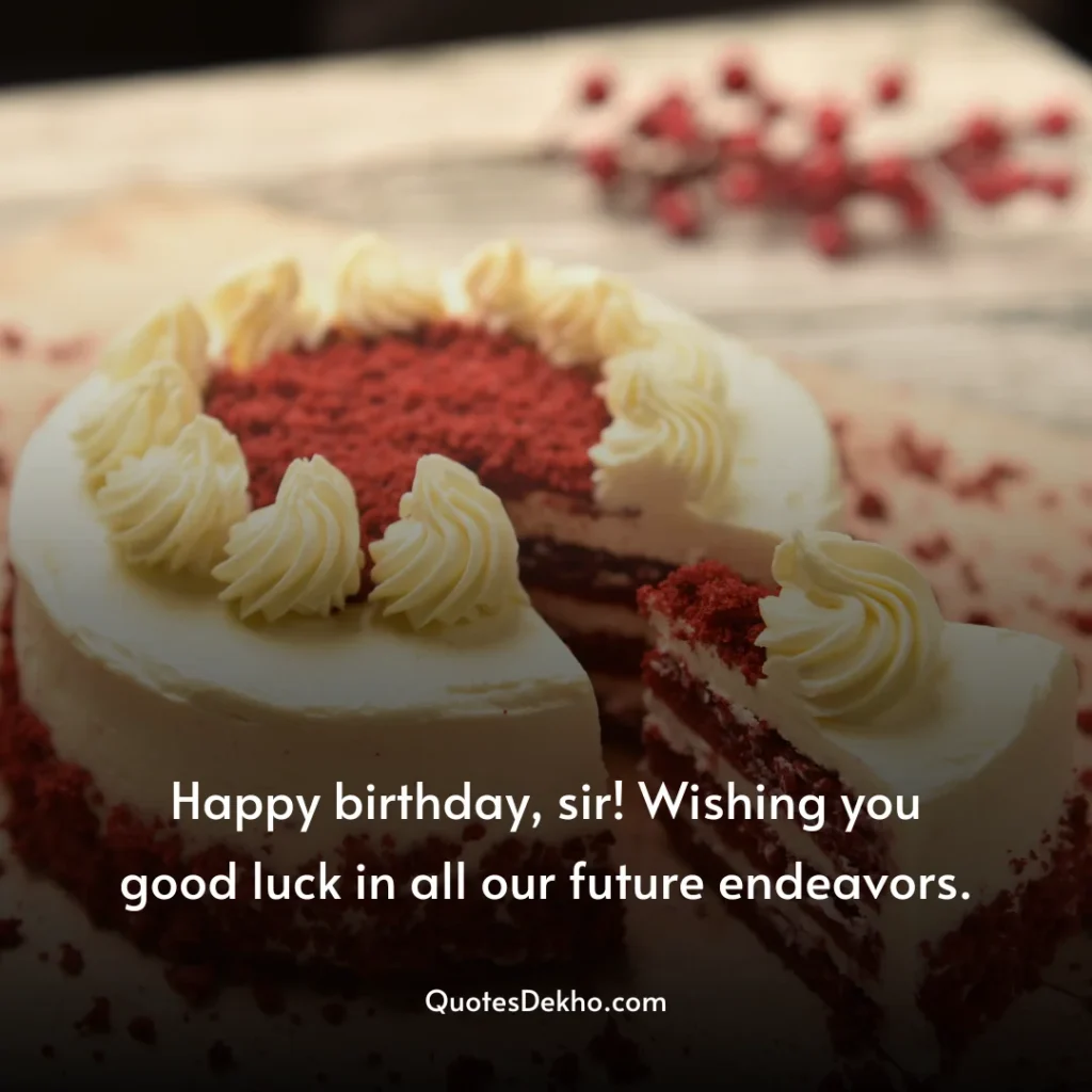 Birthday Quotes for Sir