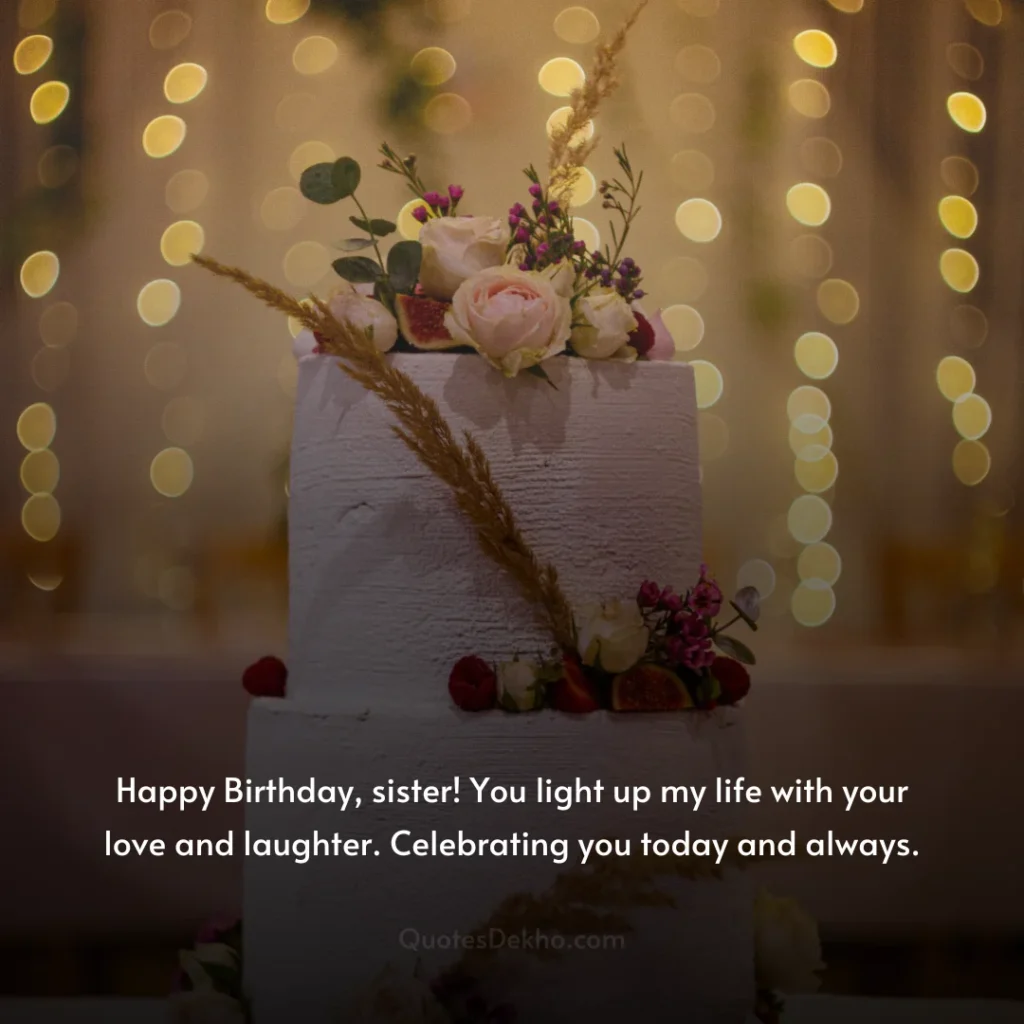 Birthday Wishes for Sister