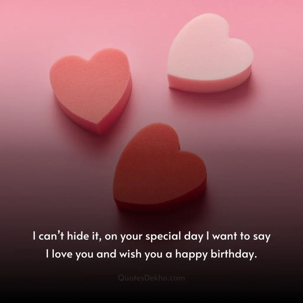 Happy Birthday my Love Quotes for Him